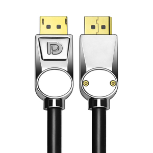 Zinc Alloy Displayport Cable 1.4 8K/60Hz 4K/120Hz Male To Male DP1.4 Display Port Cable