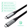Thunderbolt 3 Type C Data Cable 40Gbps PD100w 5A 4K 5K Video HD USB-C Data Transfer Thunderbolt3