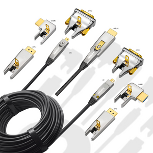Video & Audio Hdmi Data Cable Dm To Dm Active Optical 48gbps 8K PS- AOC 8K D To D 32AWG Wire 12 Months Gold Plated Ce