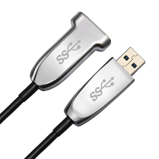 Aoc USB 3.0 Extension Cable Fiber Optical Cable 5Gbps