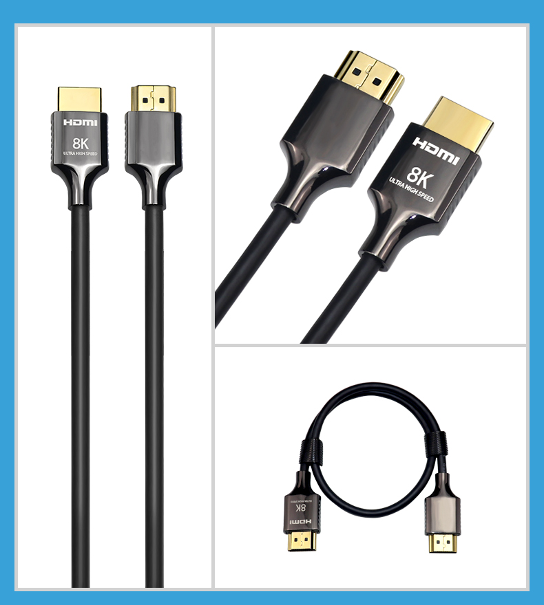 HDMI 8K ultra slim cable zinc alloy black (9)